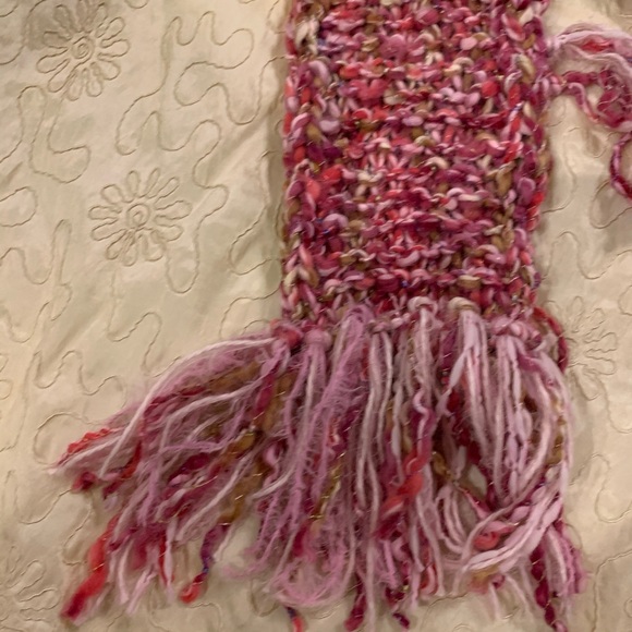 Custom beautiful scarf shades of pink - Picture 2 of 7